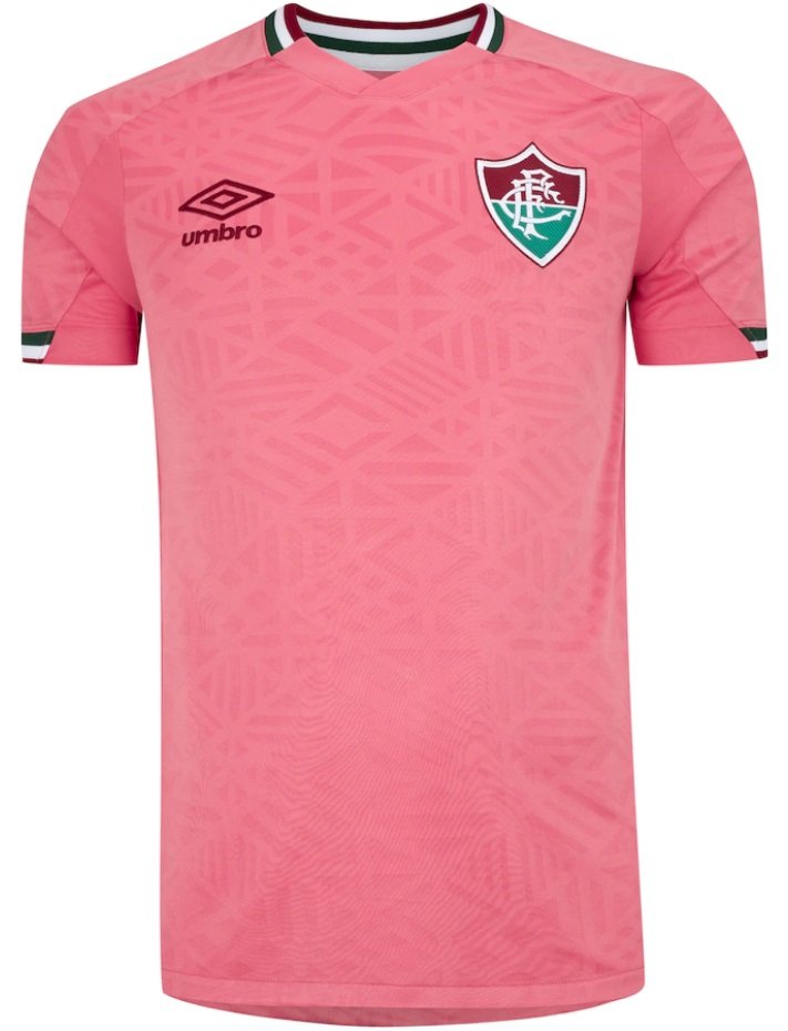 Camisa Fluminense 2022 2023 Umbro oficial Outubro Rosa 